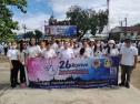 วันจันทร์ที่ 26 มิถุนายน 2566 เวลา 09.00 น. นางอำพร คิดตาโย นายกองค์การบริหารส่วนตำบลบ้านอ้อน นำทีมผู้บริหาร,ประธานสภาฯ,สมาชิกสภาฯ,ปลัดฯและข้าราชการและพนักงาน รวมทั้งสิ้น 30 คน เข้าร่วมกิจกรรมเนื่องในวันต่อต้านยาเสพติดโลก (26 มิถุนายน) ประจำปี 2566